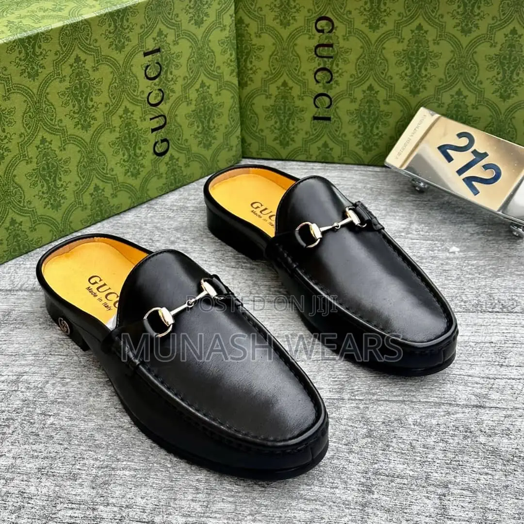 Gucci Suede Classic Half Shoes 40-46