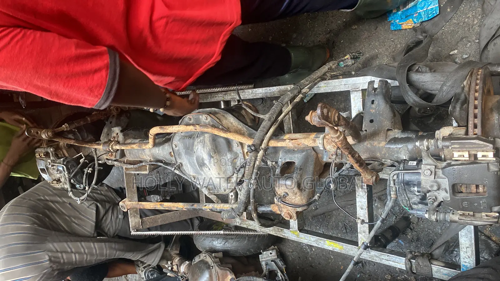 Dodge Ram Complete Back Axle From 2018-2022 Model