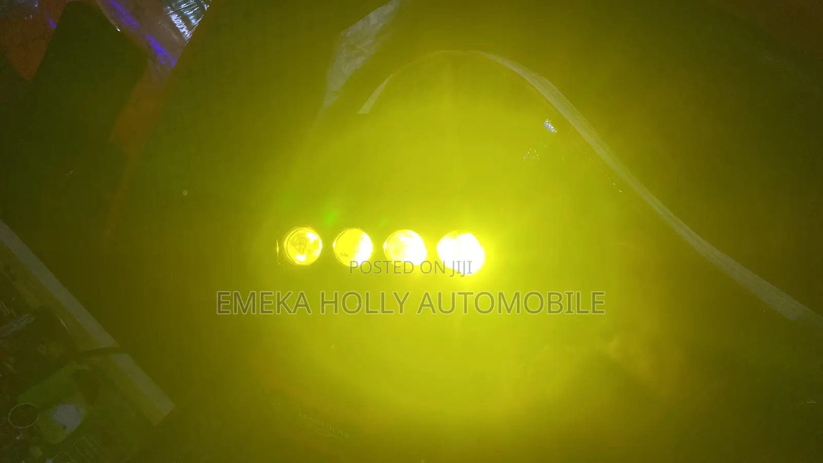 Jeep Wrangler JK Amber LED Cowl Side Off Road Pod Lights