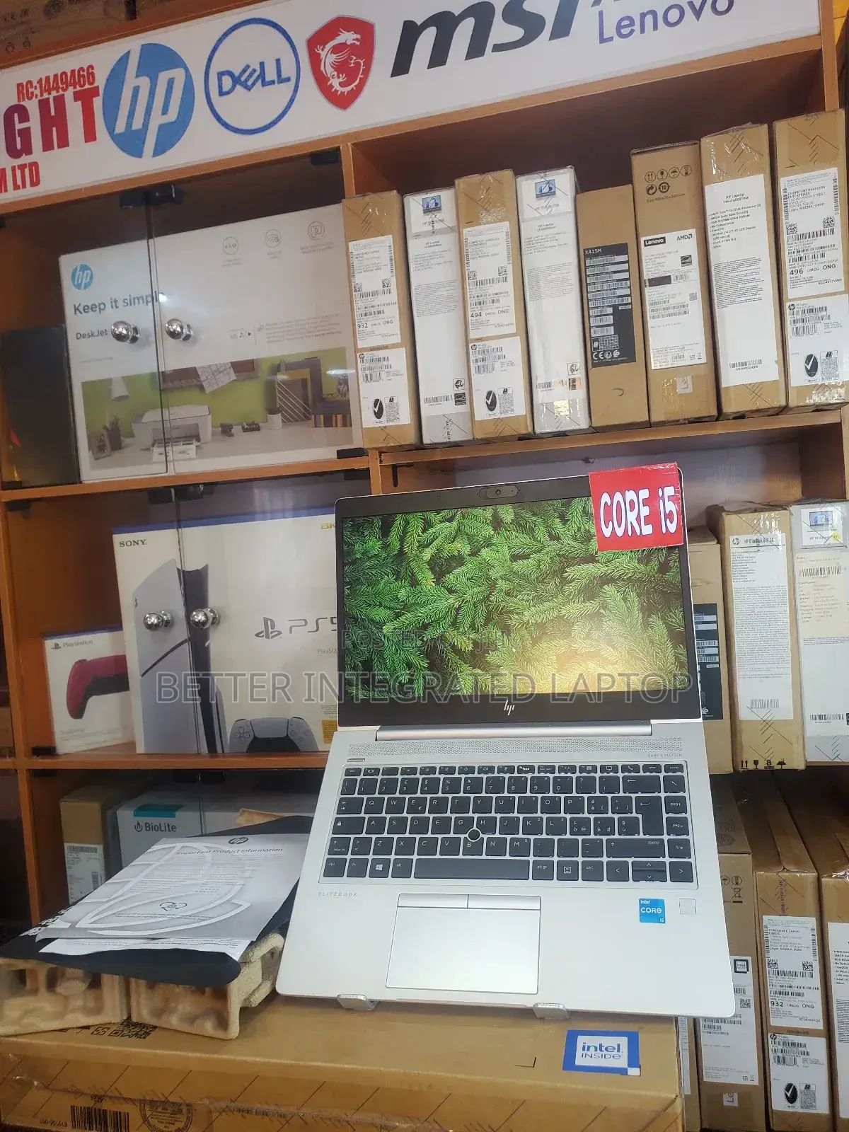New Laptop HP ProBook 450 G6 8GB Intel Core i5 SSD 1T