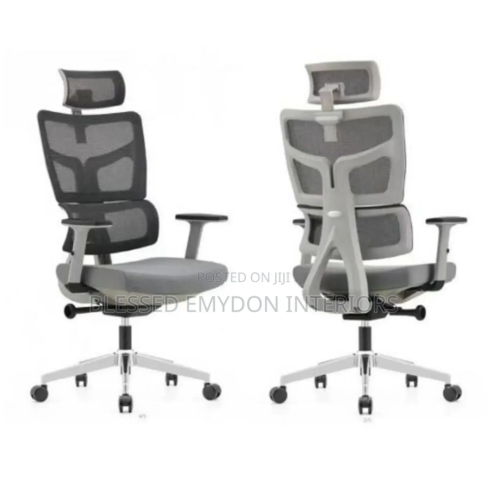 High_back Ergonomic Office Chair for Extra Comfort.