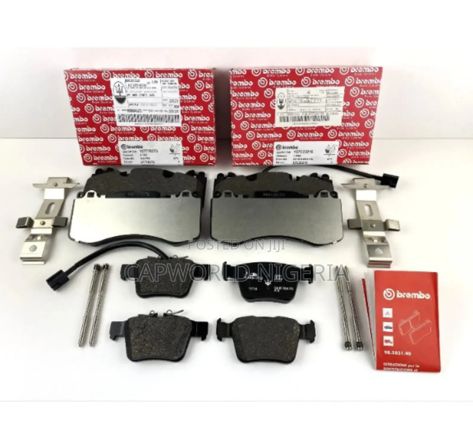Genuine Brembo Maserati Levante S Front and Rear Brake Pads Sets