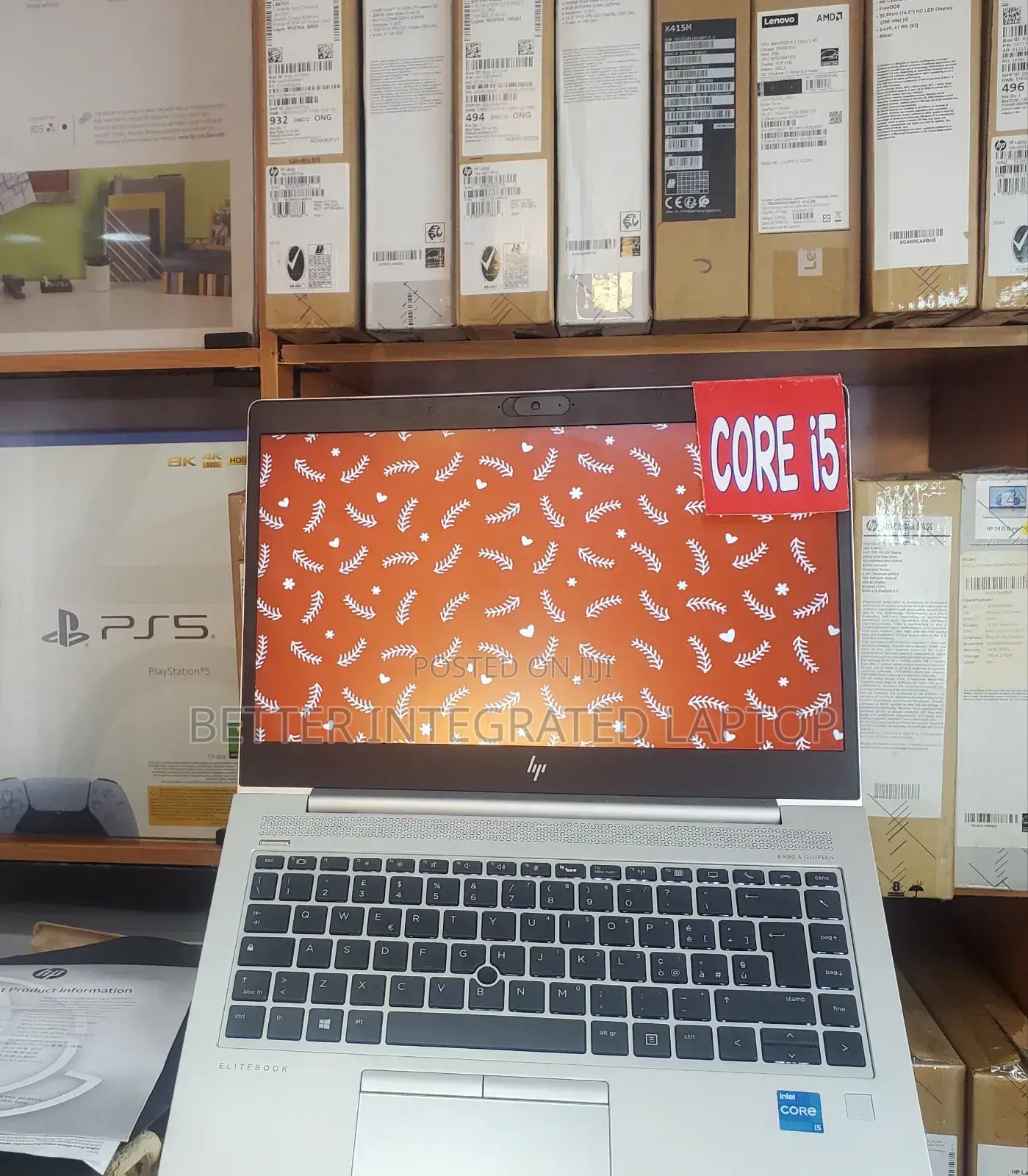 New Laptop HP ProBook 450 G7 8GB Intel Core i5 SSD 256GB