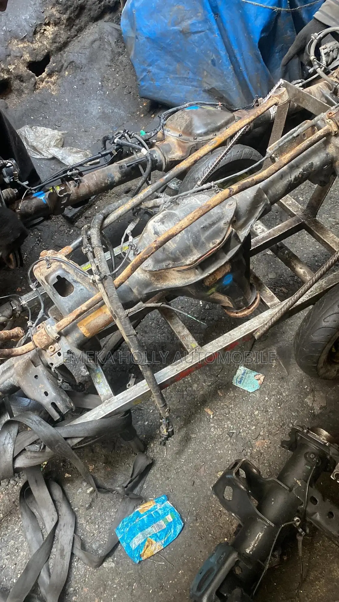 Dodge Ram Complete Back Axle From 2018-2022 Model