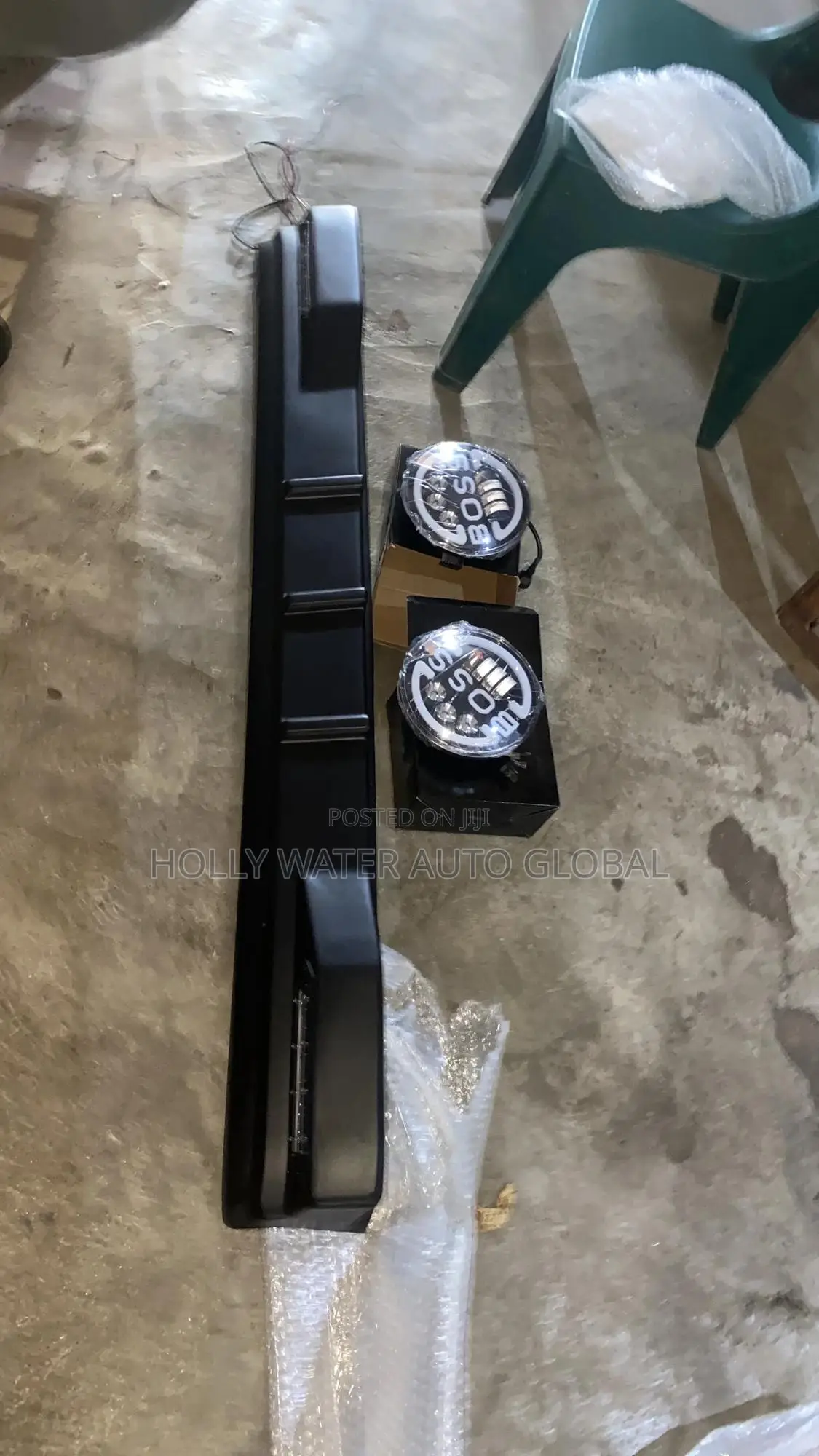 Jeep Wrangler Headlight and Front Spoiler From 2010-2020 Model Jk-Jl