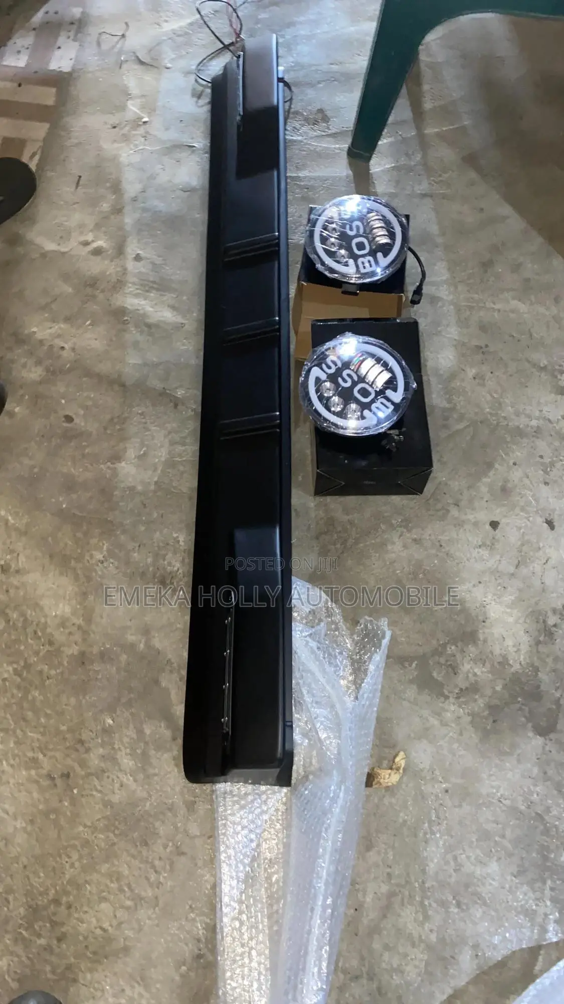 Jeep Wrangler Headlight and Front Spoiler From 2010-2020 Model Jk-Jl