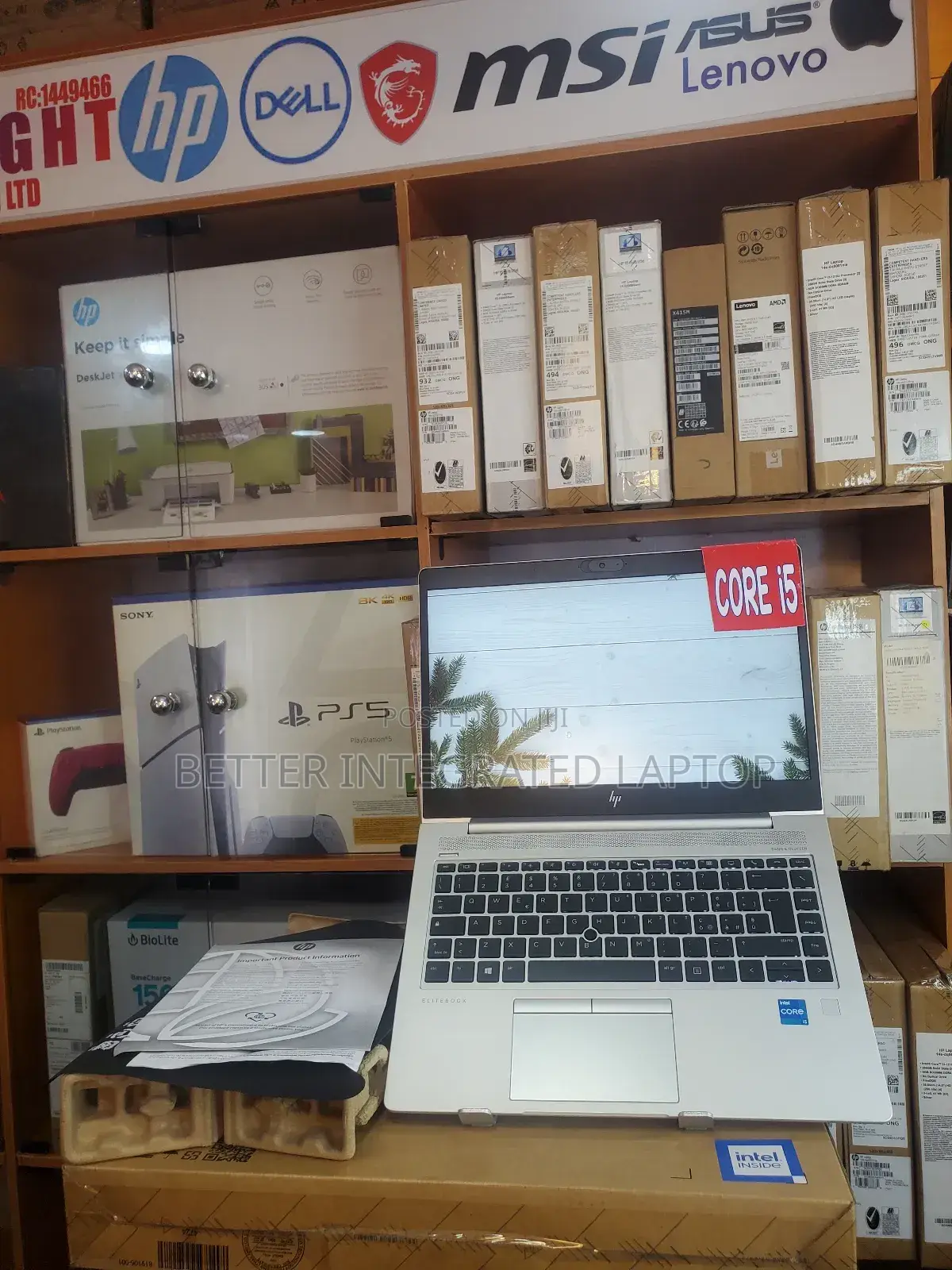 New Laptop HP ProBook 450 G7 16GB Intel Core I5 SSD 256GB