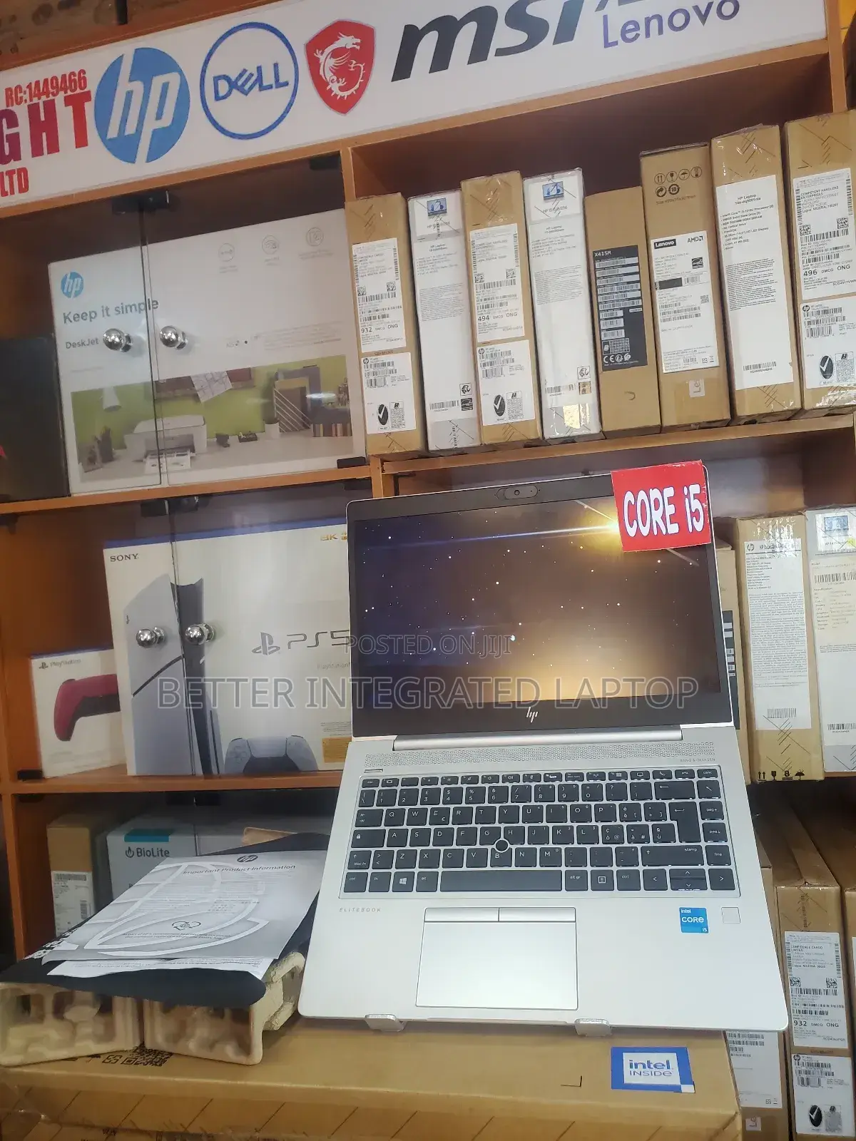 New Laptop HP ProBook 450 G7 8GB Intel Core i5 SSD 1T