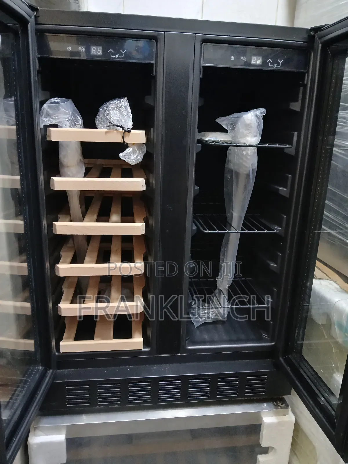 Double Door Under Counter Wine Chiller