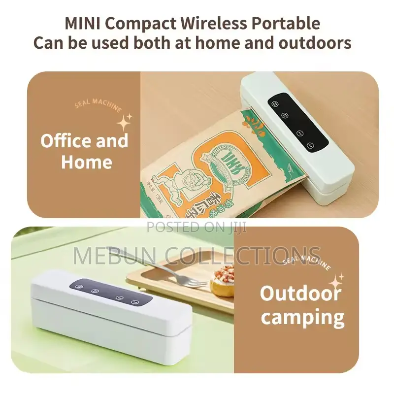 Wireless Vacuum Sealer 1200 Mah