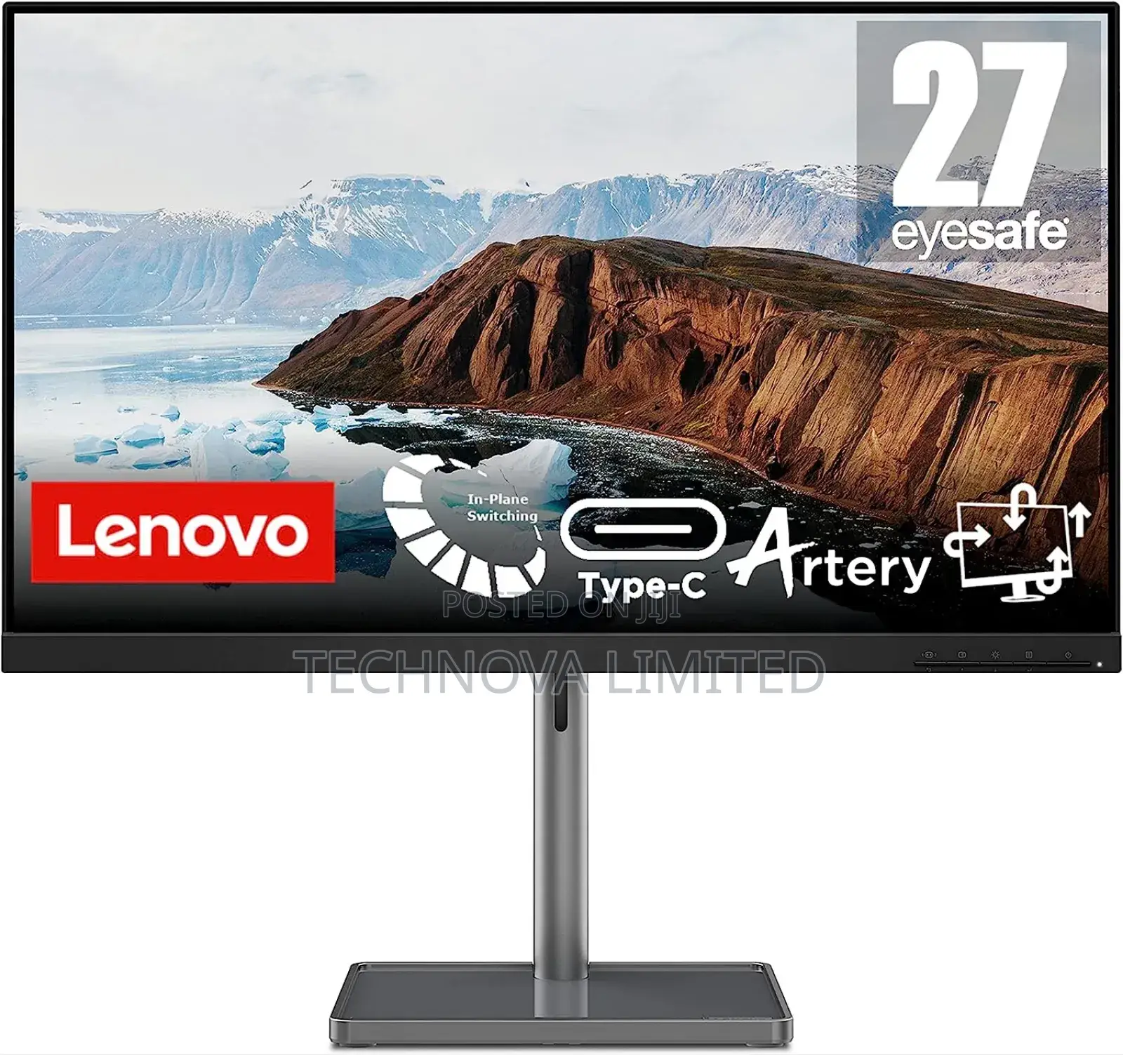 Lenovo L27m-30 27-Inch Ips FHD 75hz Monitor Usb Type-C