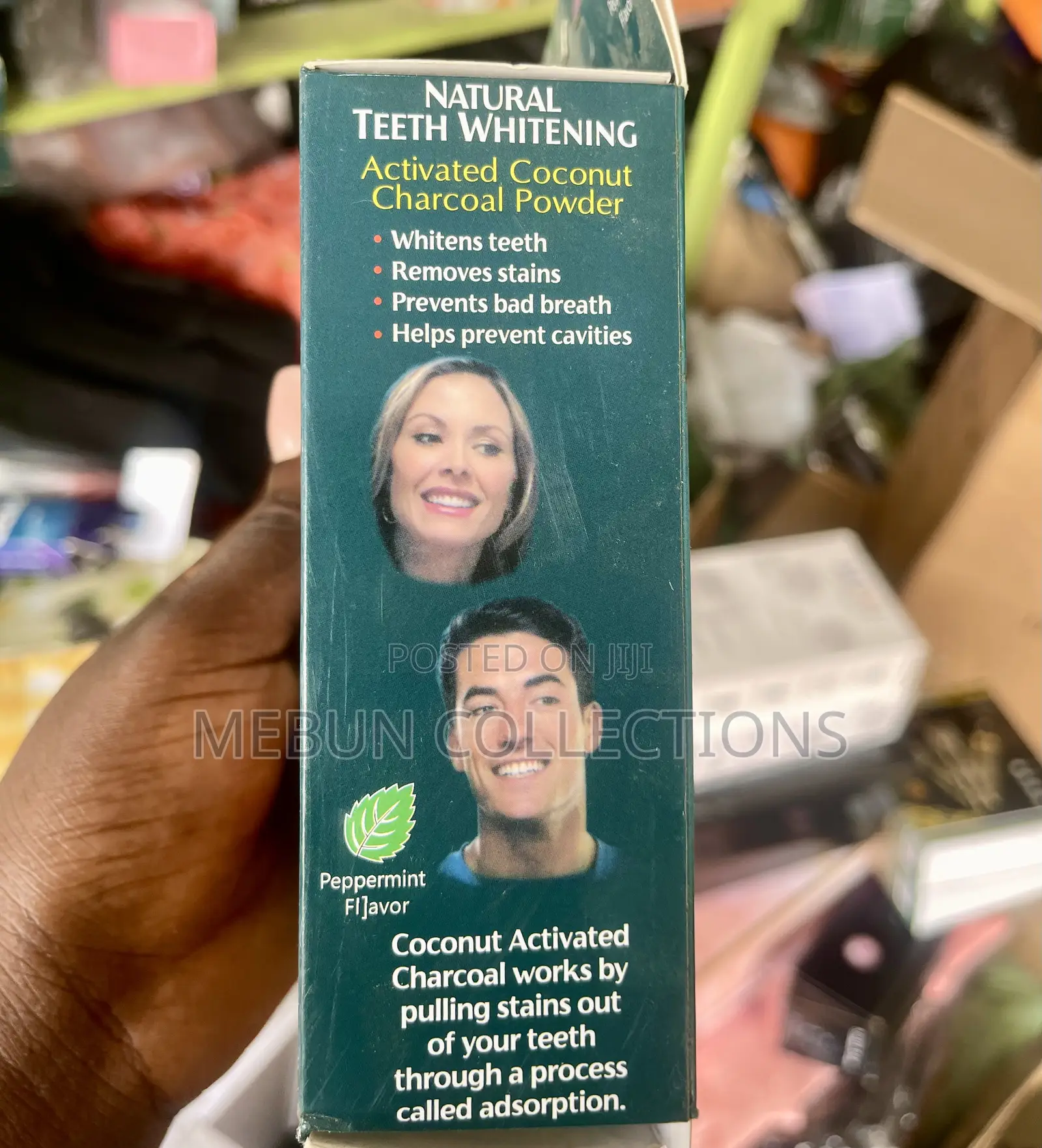 Teeth Whitening Bright Activated Coconut Charcoal Powder