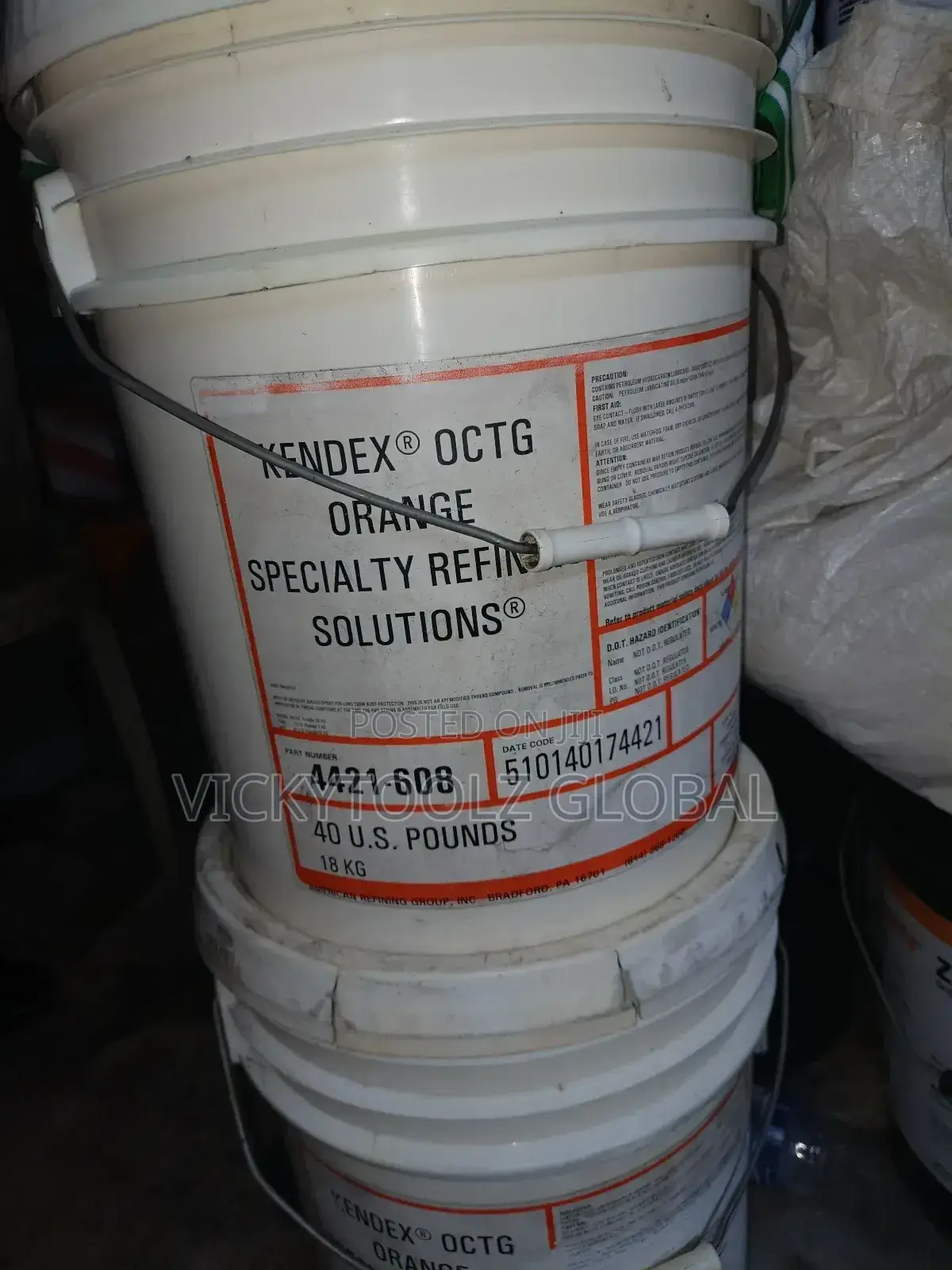 Kendex Octg Orange Grease (18kg)
