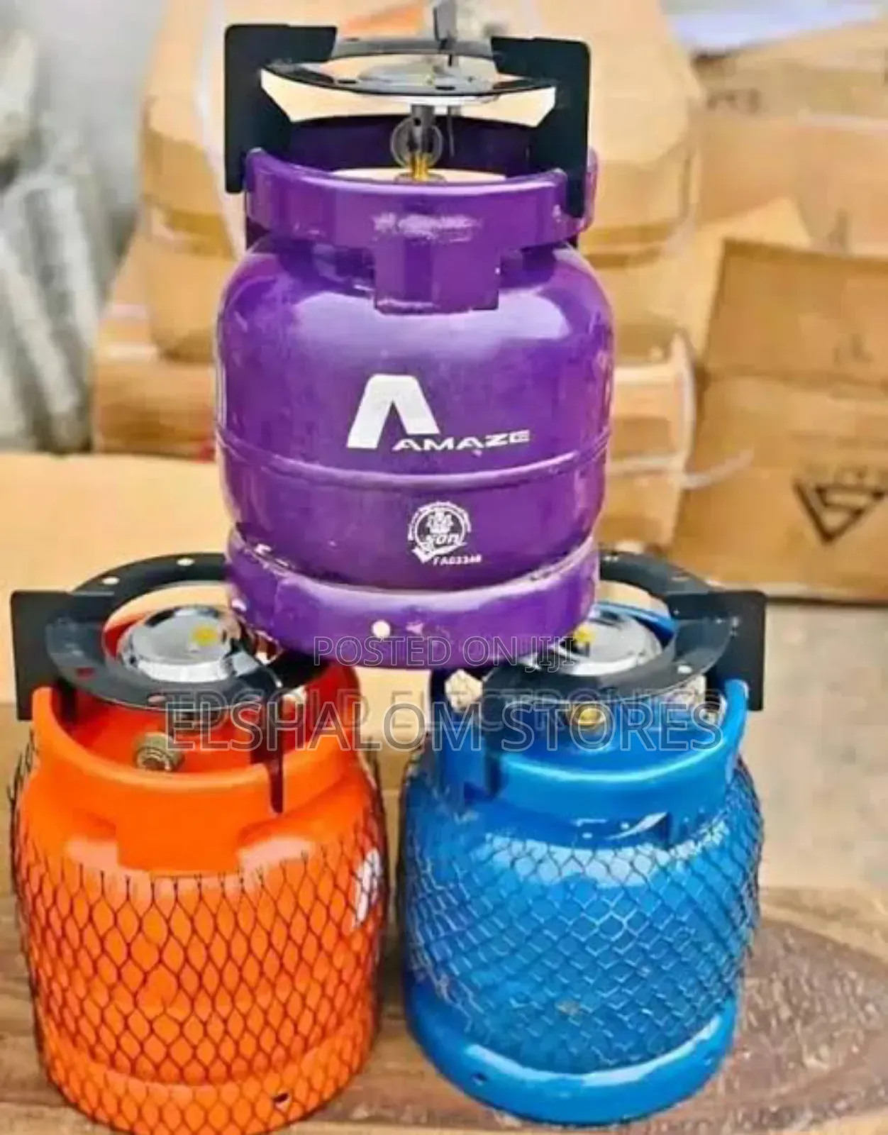 3 Kg Gas Cylinder With Full Head