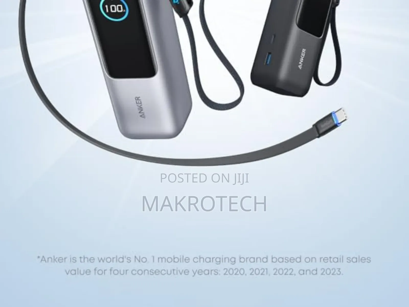Anker Laptop Power Bank (, 165w, Built-in and Retractable Cables)