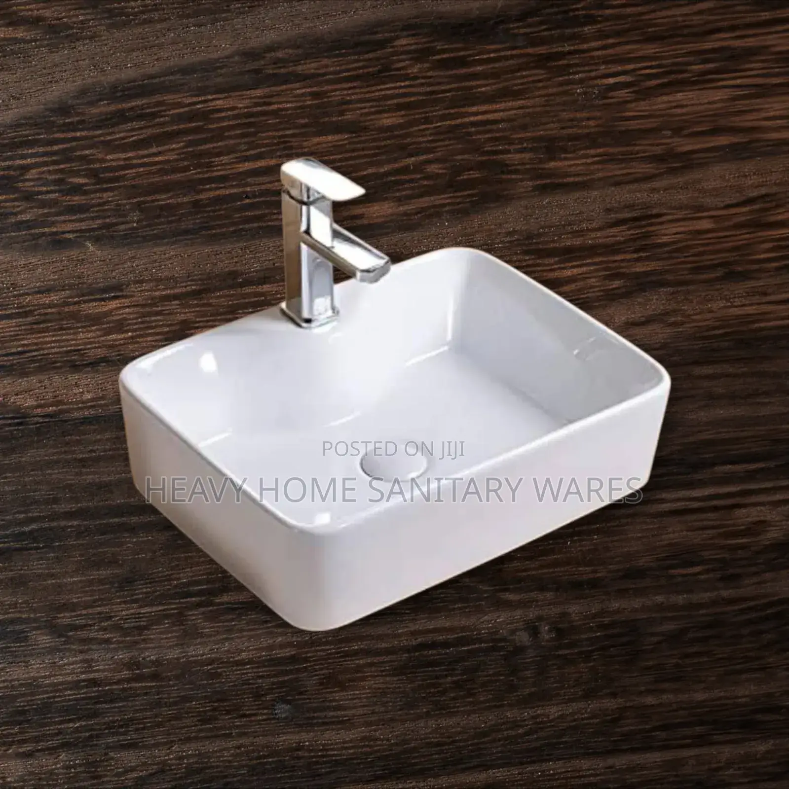 White Basin Ceramic