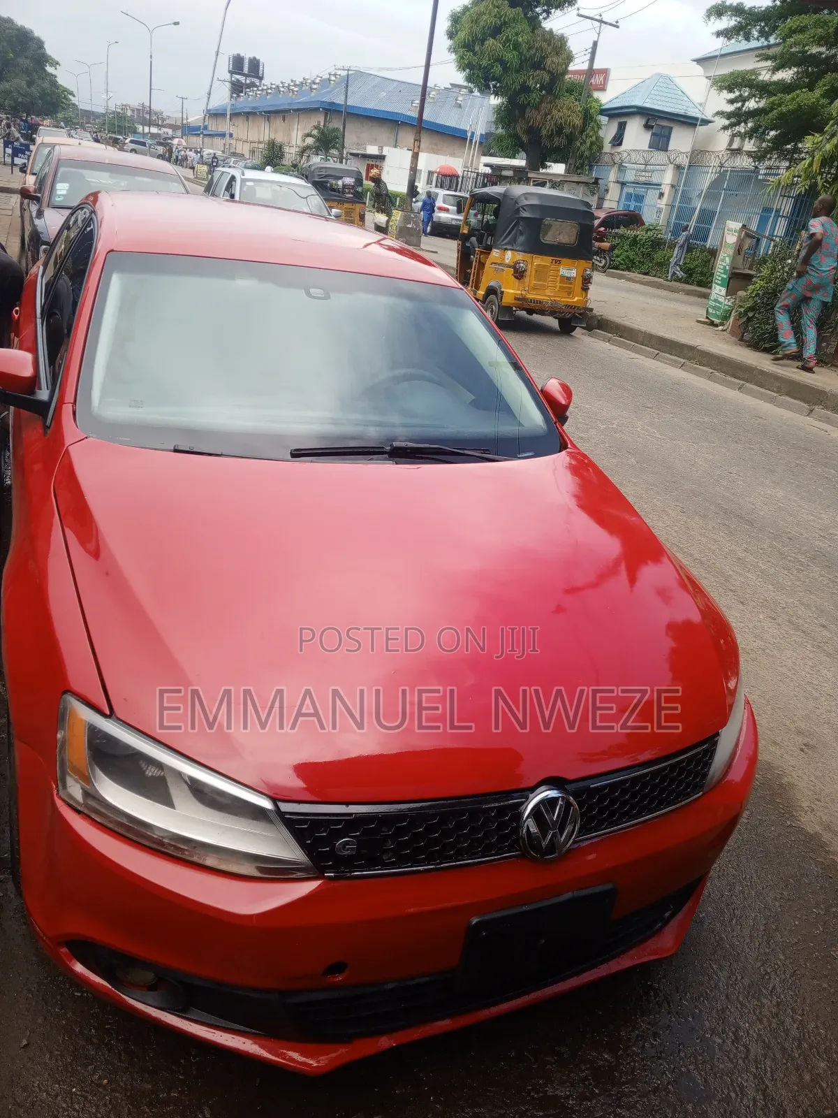 Volkswagen Jetta 4dr Sedan (2.0L 4cyl 5M) 2014 Red