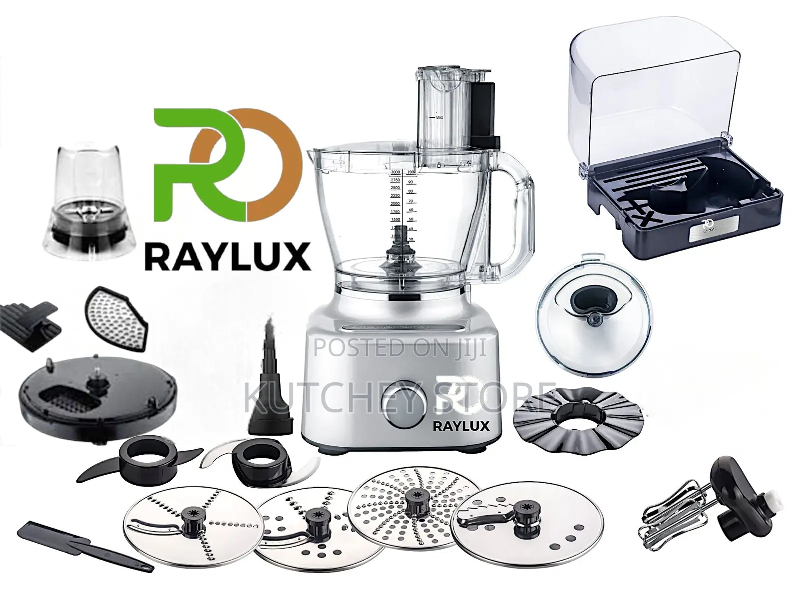 Raylux 14in1 Smart Touch Triple Engine Booster 3l Food Processor
