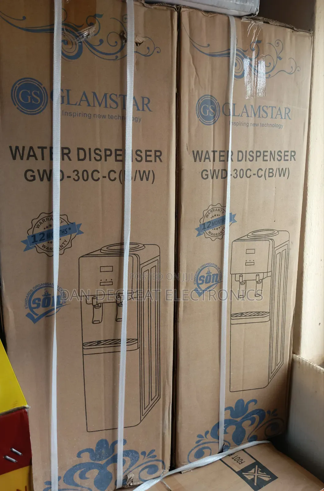 Glamstar Water Dispenser GWD-30c-C(B/W)