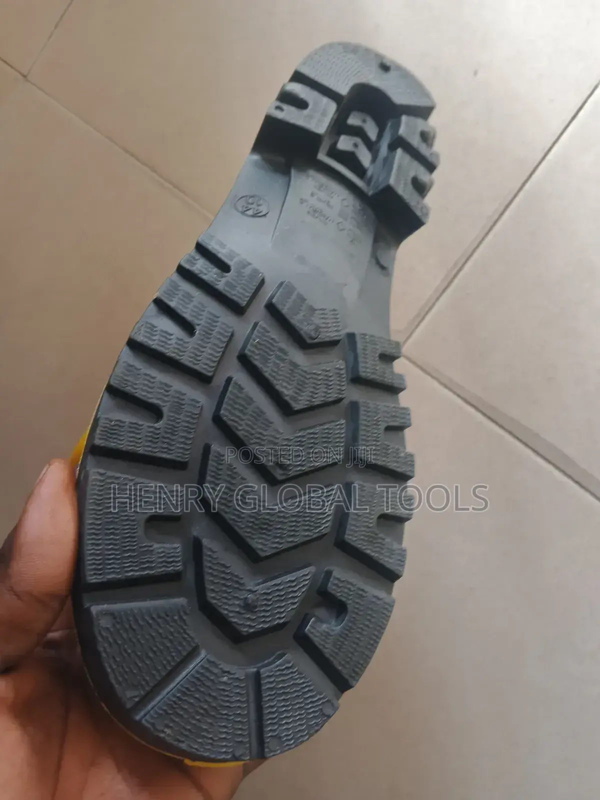 Heavy Duty Rain Boot With Safety