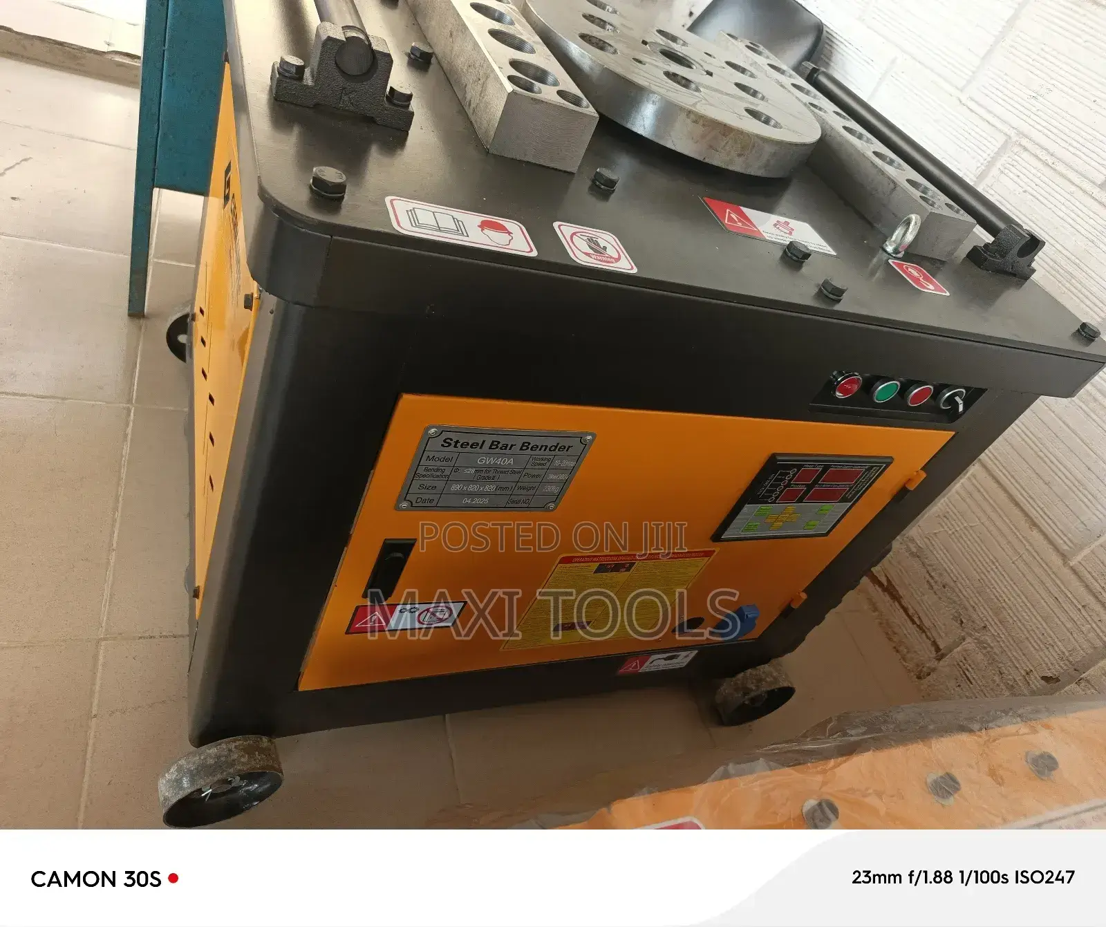 Road Bender Gw40a Electric Machine