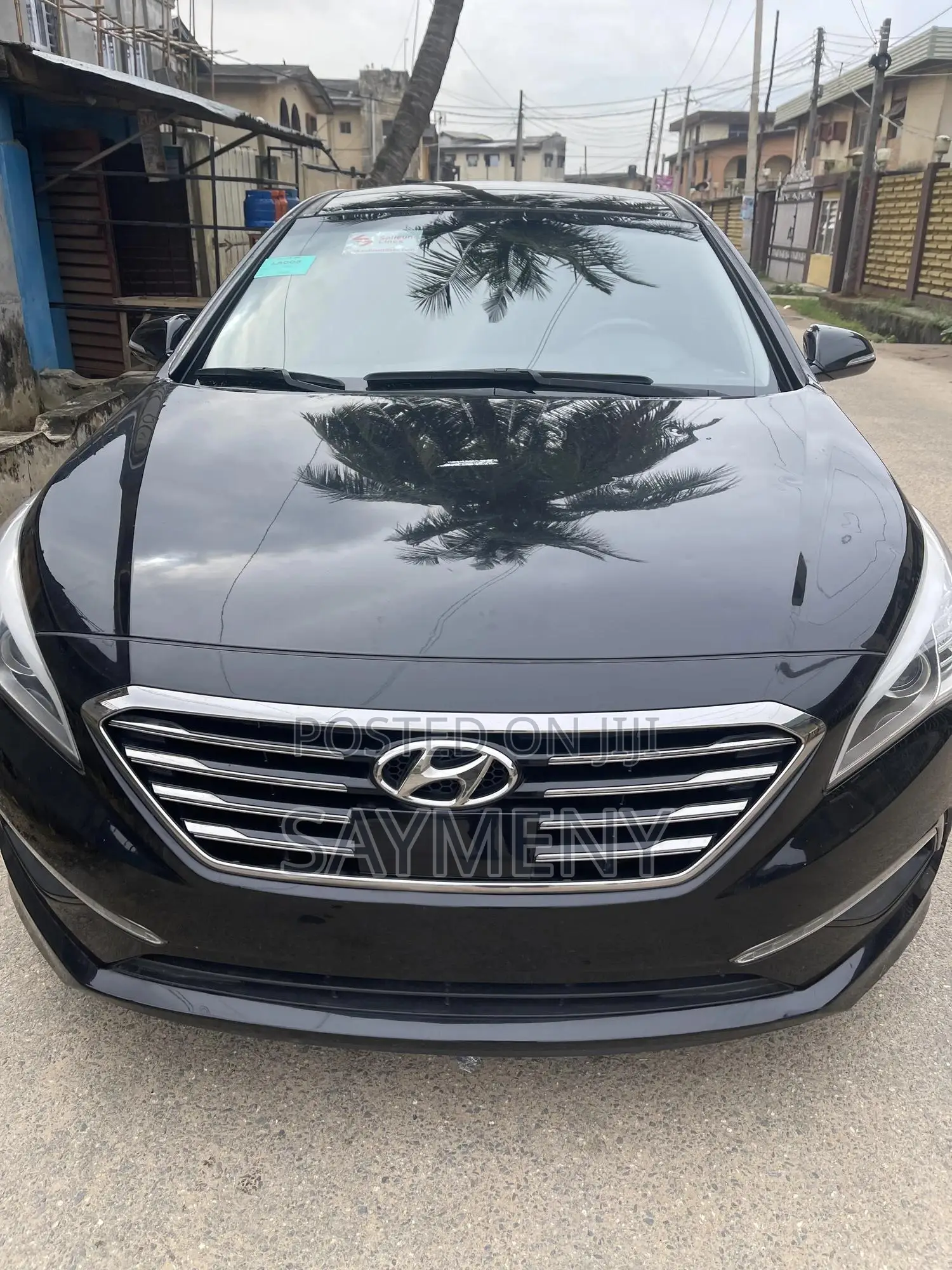 Hyundai Sonata Limited 2.0T Seban (2.0L 4cyl 6A) 2016 Black