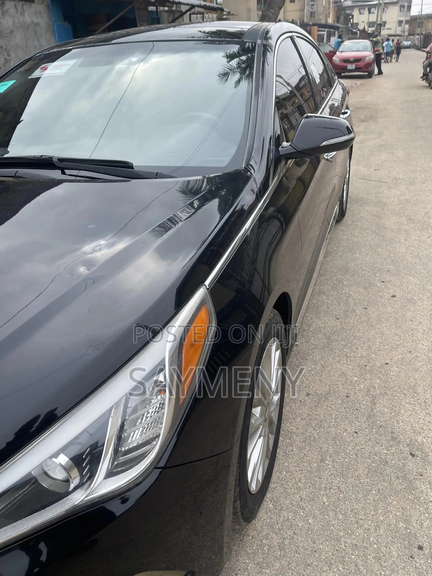 Hyundai Sonata Limited 2.0T Seban (2.0L 4cyl 6A) 2016 Black
