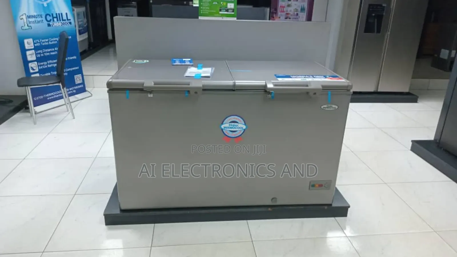 Haier Thermocool Inverter Chest Freezer Double Door Model 429is.