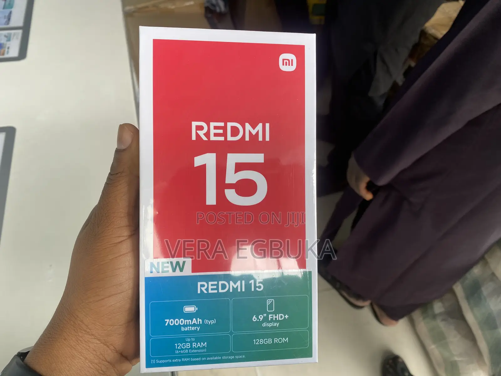 New Xiaomi Redmi 15 128 GB Gold