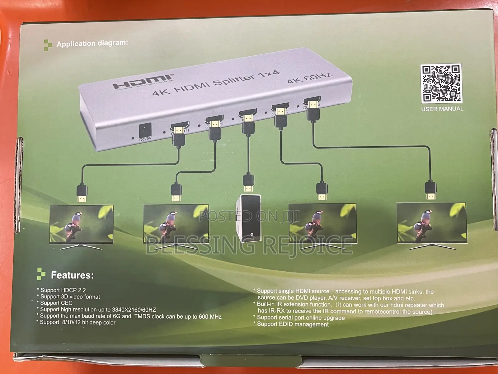  Hdmi Splitter 1x4