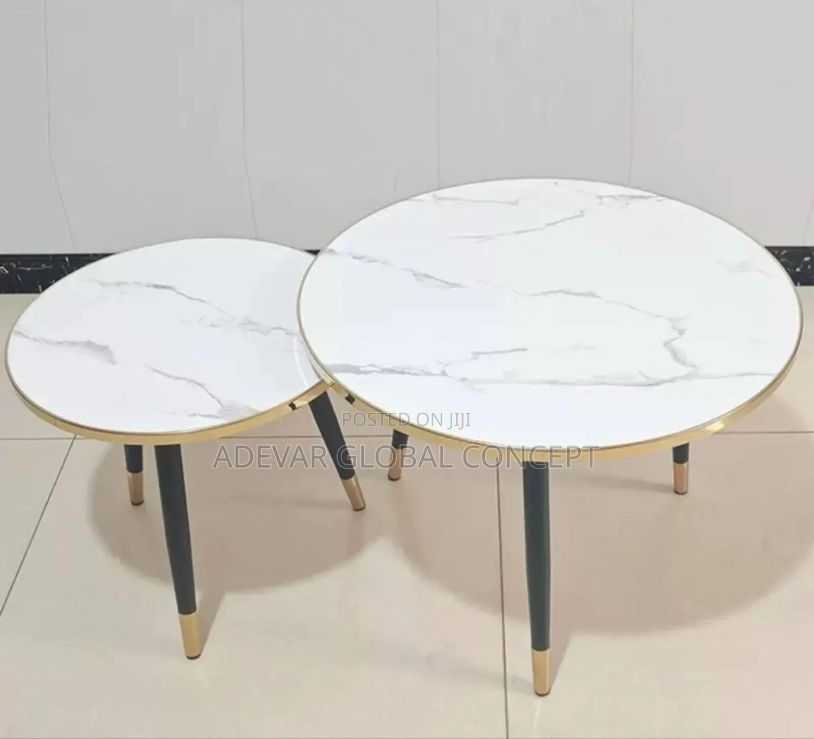 2in1 Round Center Table - Swipe for More Colours Available