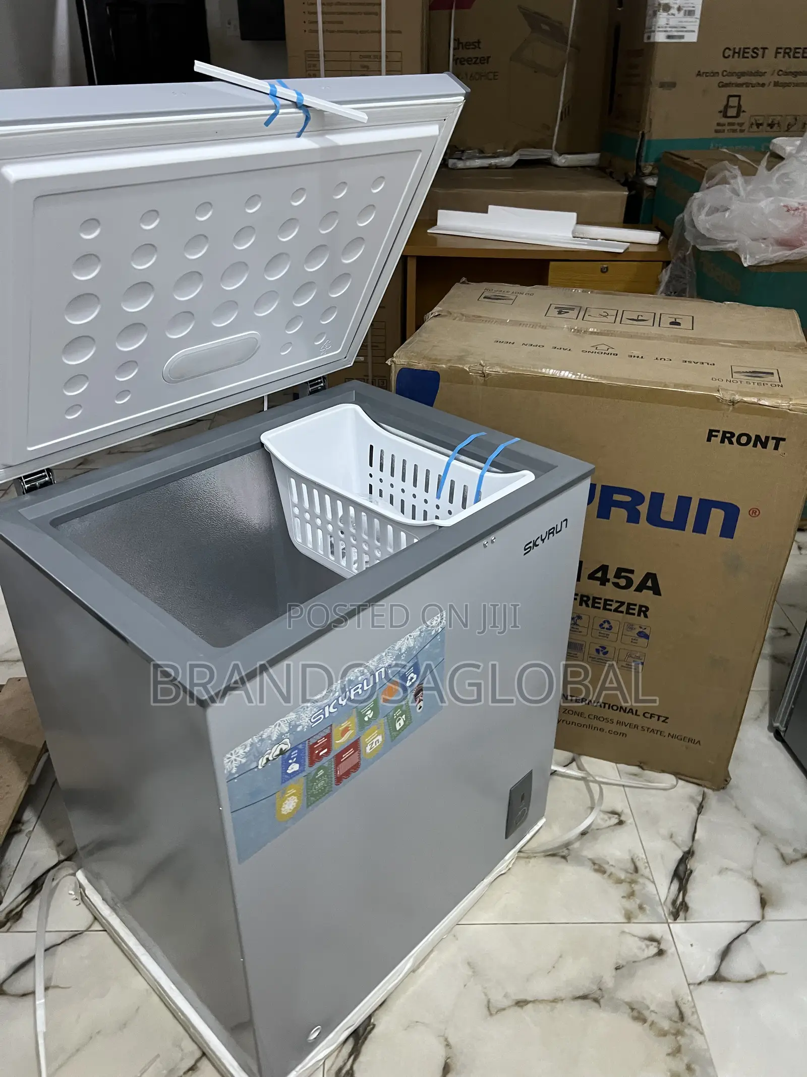 Skyrun 145l Freezer – Space Saving and Long Cooling Retention