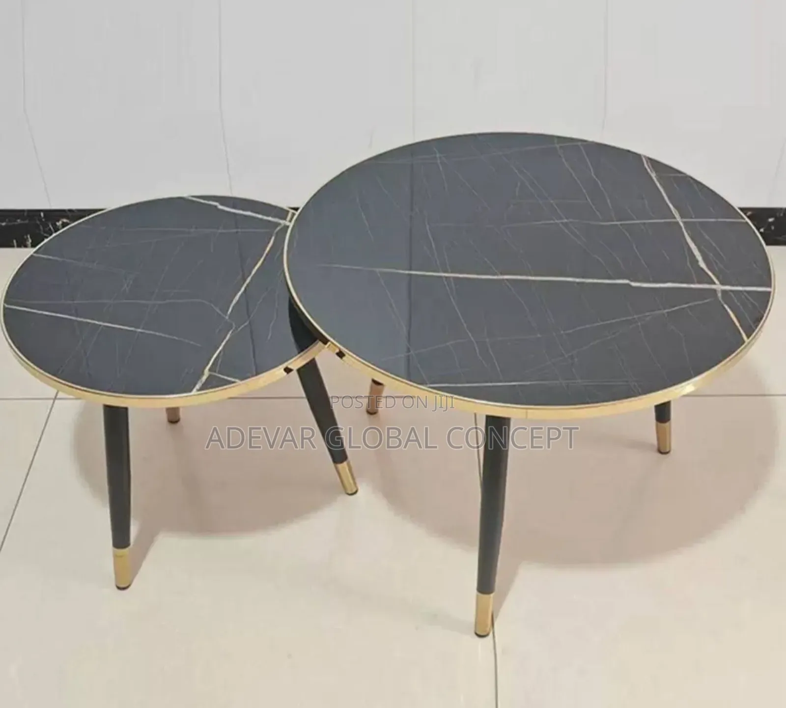 2in1 Round Center Table - Swipe for More Colours Available