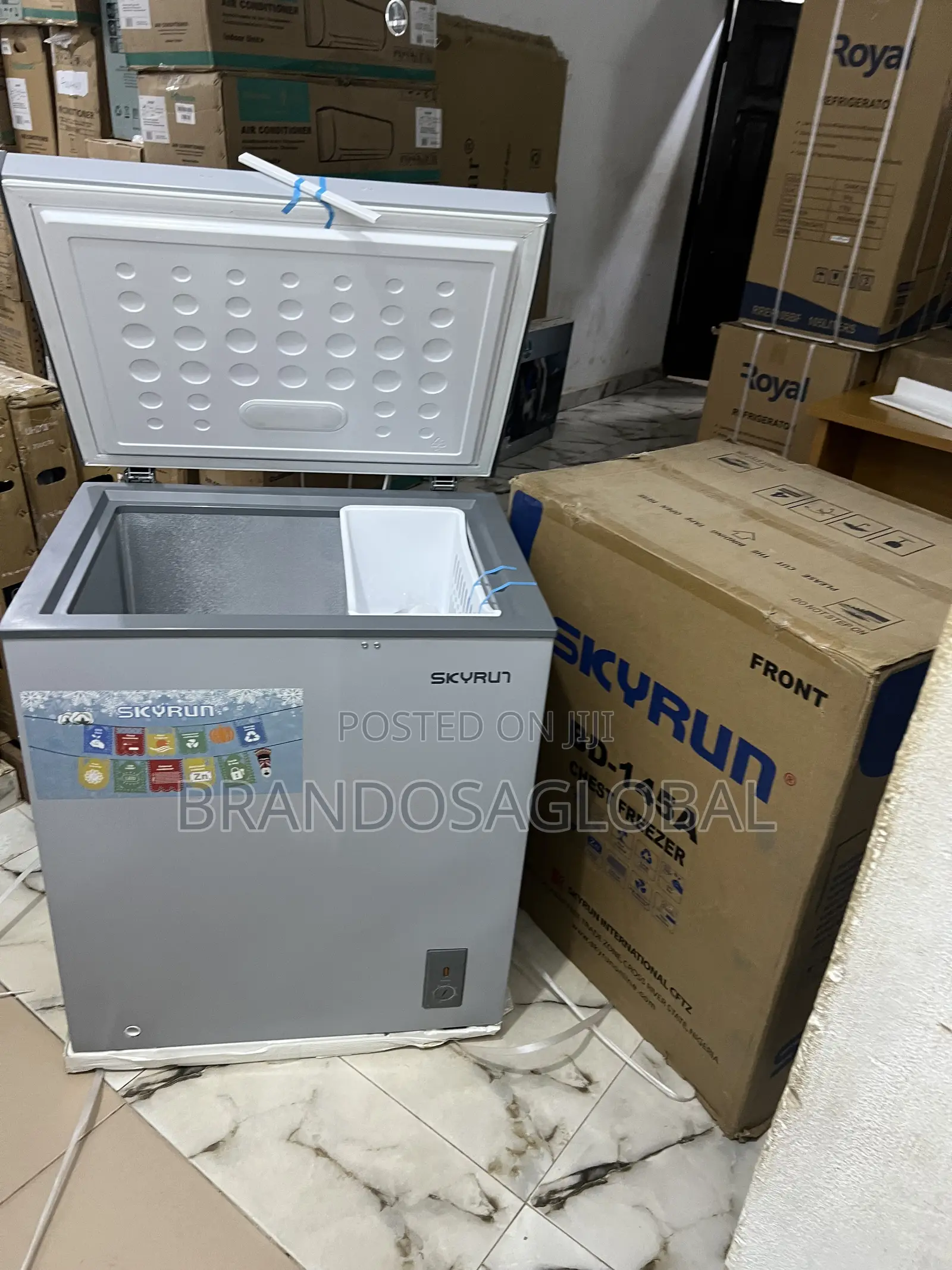 Skyrun 145l Chest Freezer – Small Body, Large Capacity