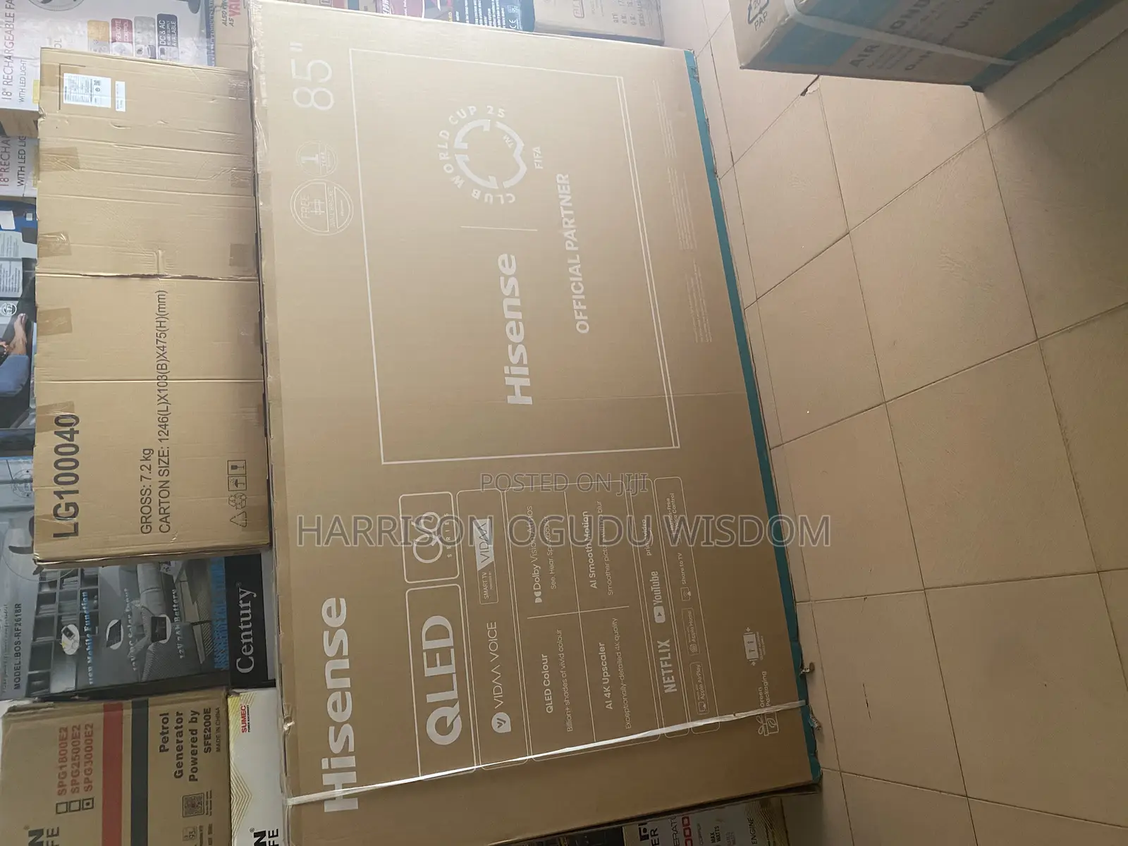 Hisense 85” Qled Smart Tv