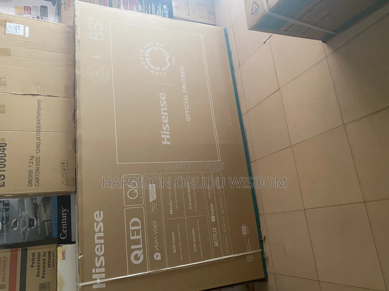 Hisense 85” Qled Smart Tv