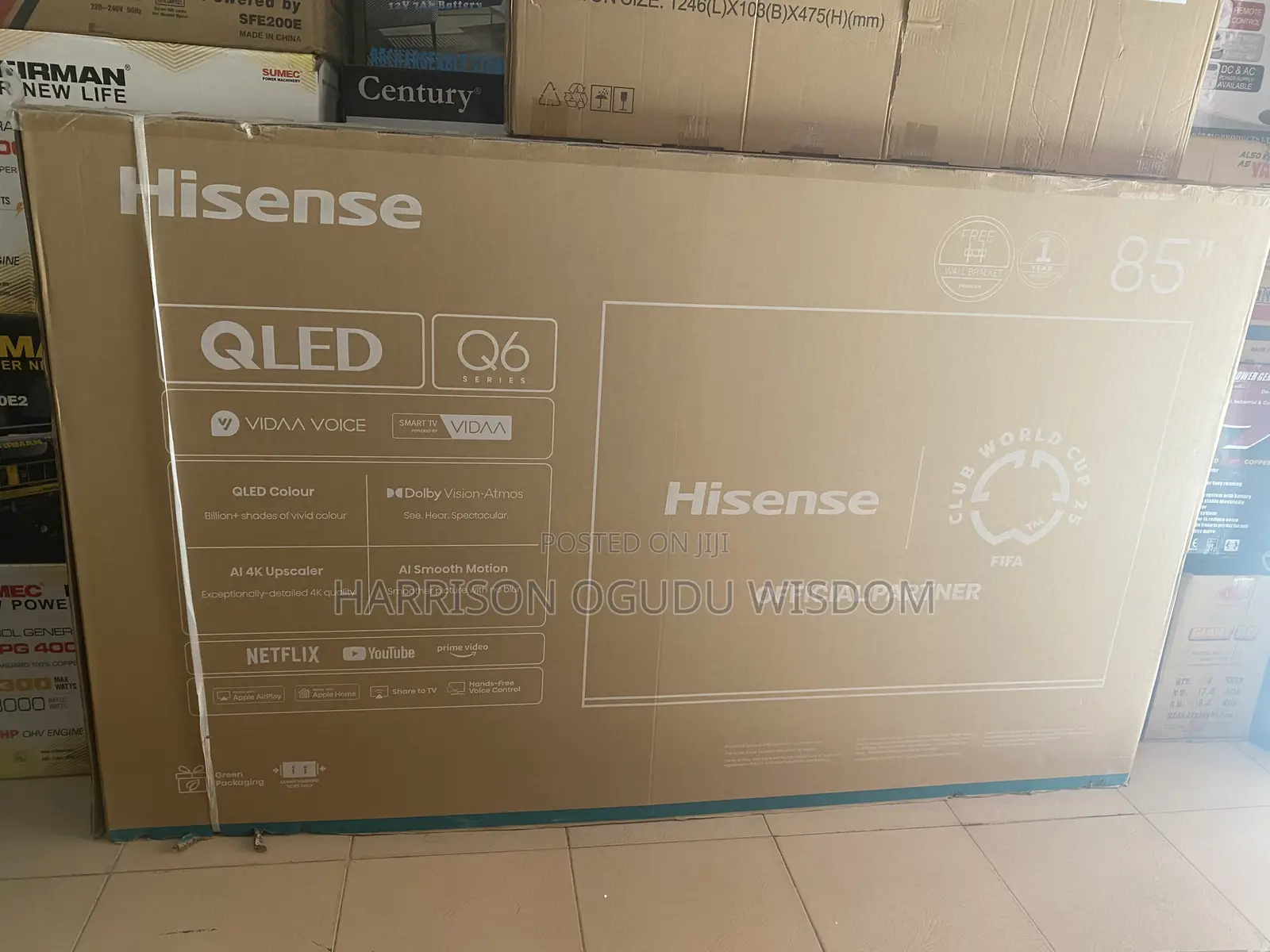 Hisense 85” Qled Smart Tv