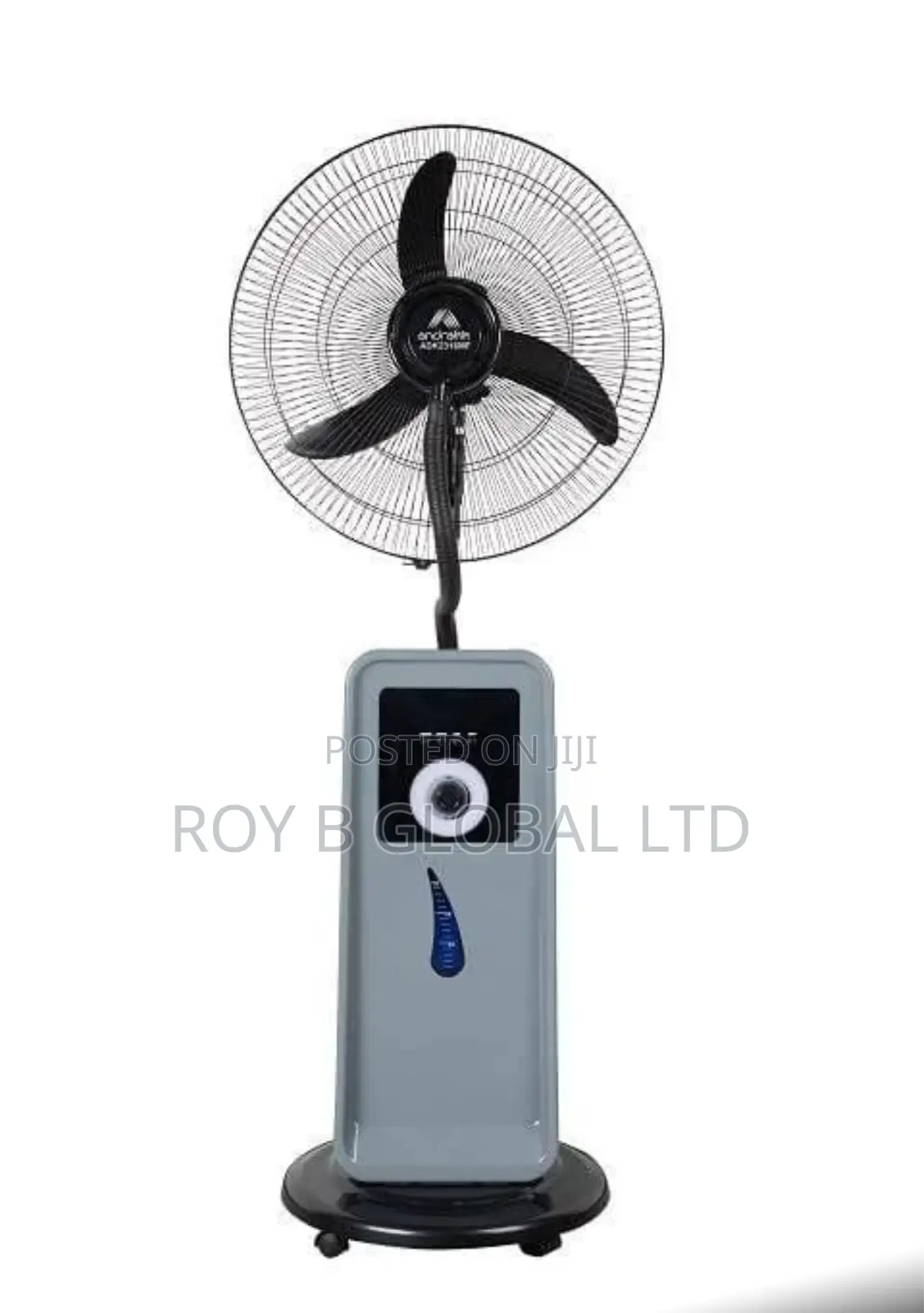 18” Andrakk Rechargeable Mist Fan