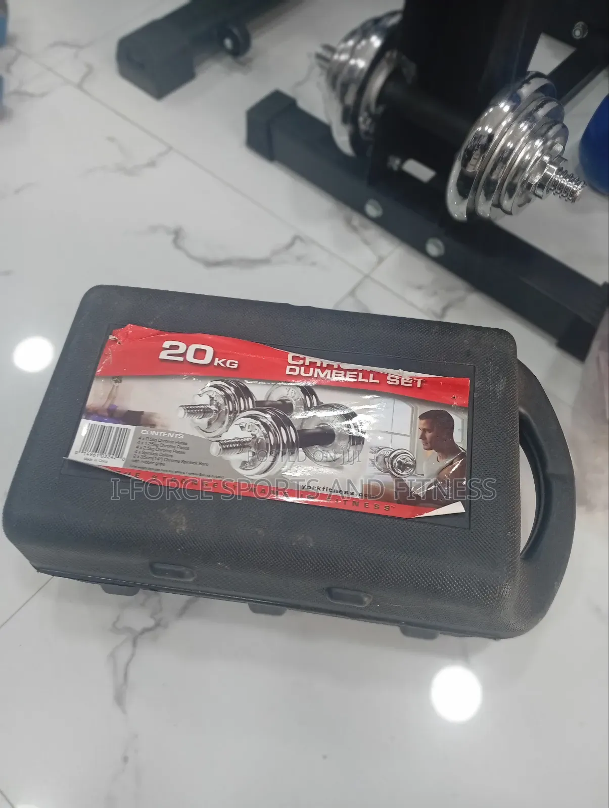20kg Chrome Dumbbell