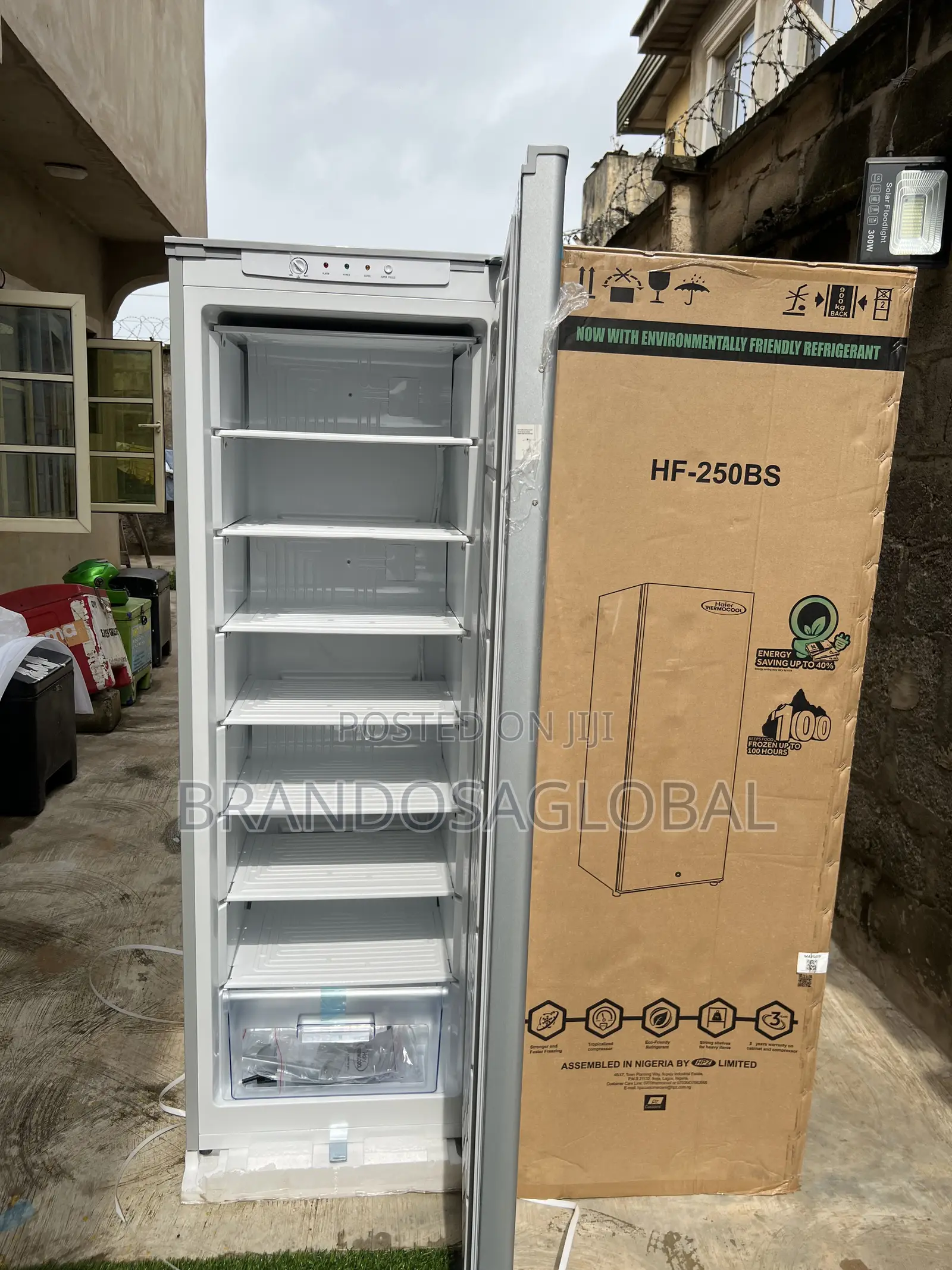 Haier Thermocool Upright Freezer 235l (Hf-250bs) – Durable Spacious