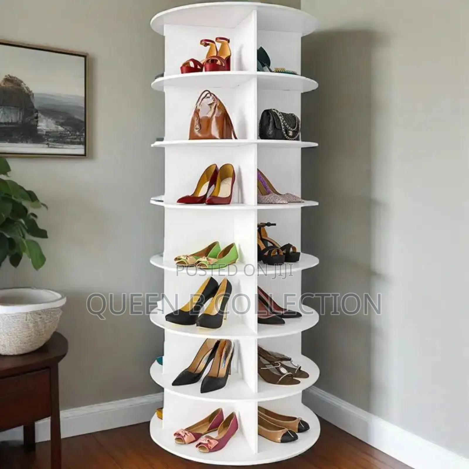 360 Degree Rotating Storage Rack