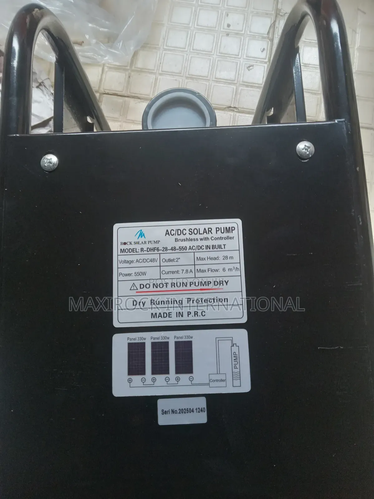 1hp 2 Inch Ac Dc Solar Surface Pump