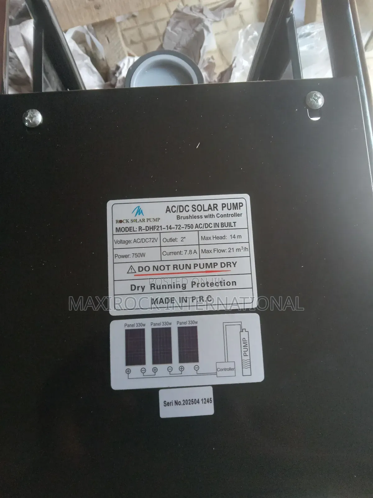 1hp 2 Inch Ac Dc Solar Surface Pump