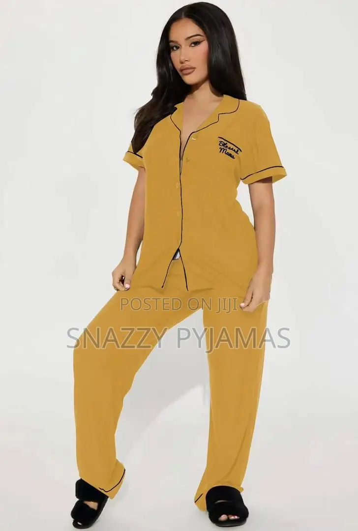 Short Sleeved Trouser Cotton Pyjamas