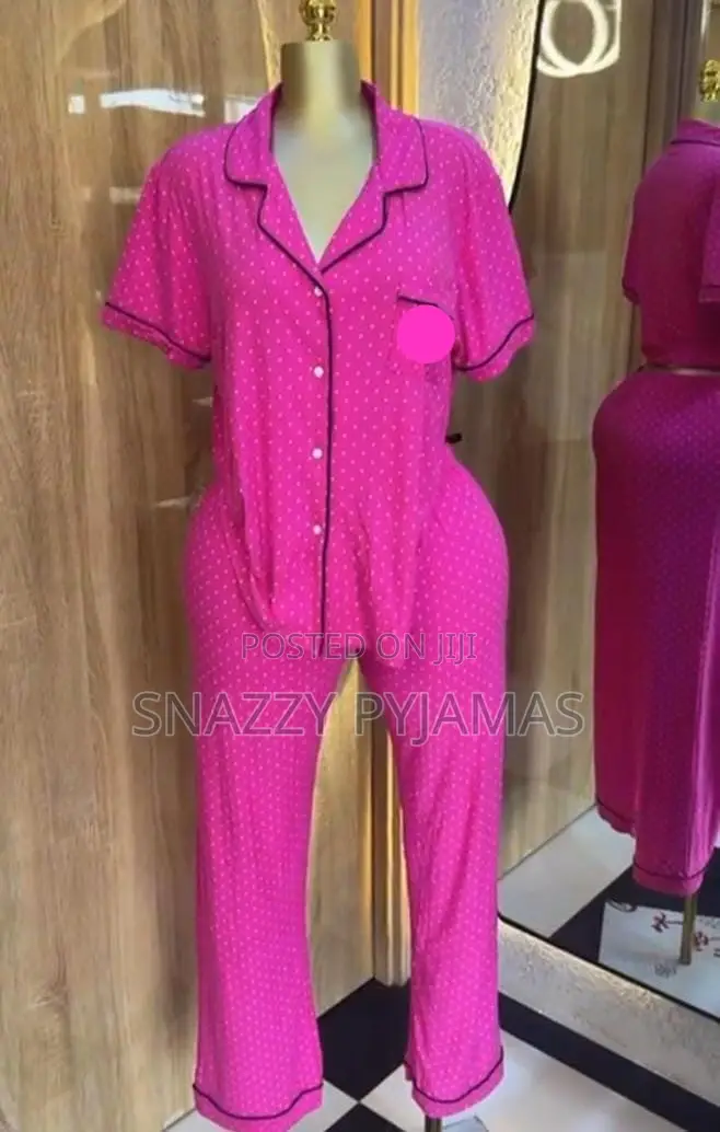 Short Sleeved Trouser Cotton Pyjamas
