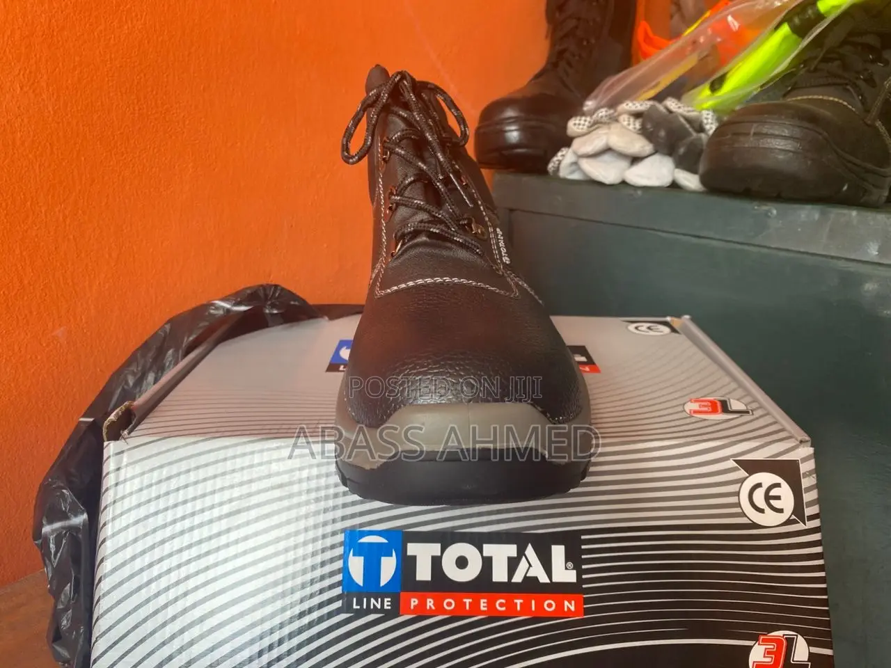 Total Safety Boot. (Steel Toe)