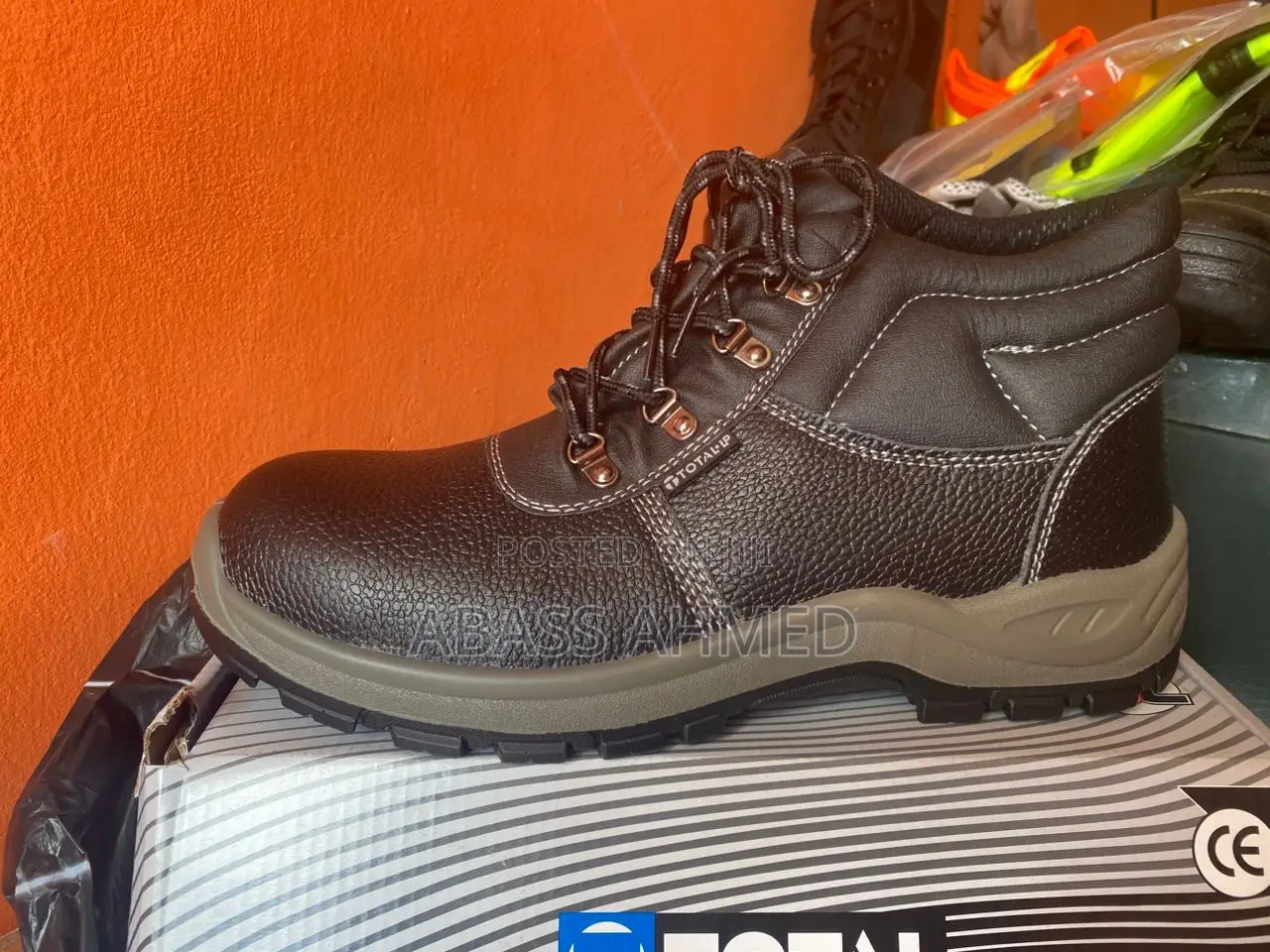 Total Safety Boot. (Steel Toe)