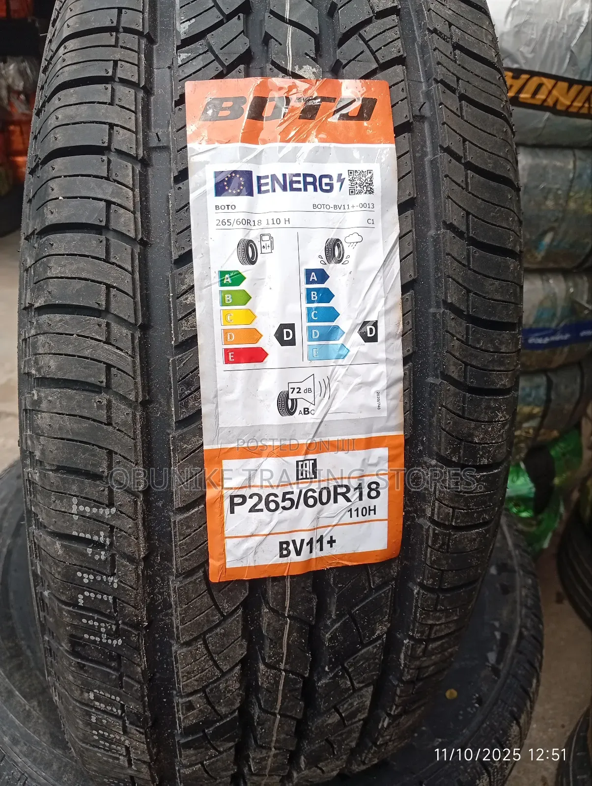 265/60r18 Boto Tyre