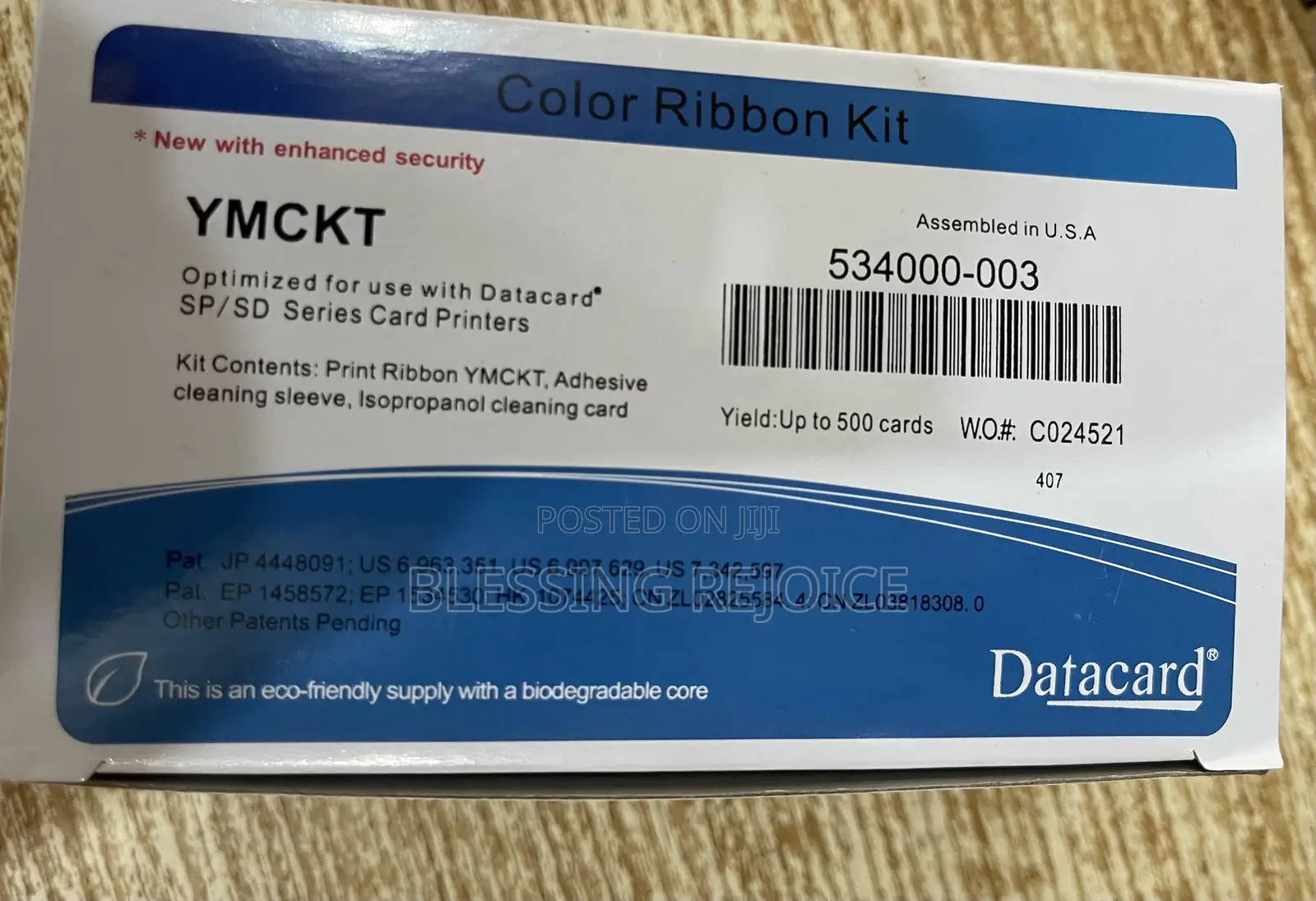 Data Card Ymckt Ribbon (003)