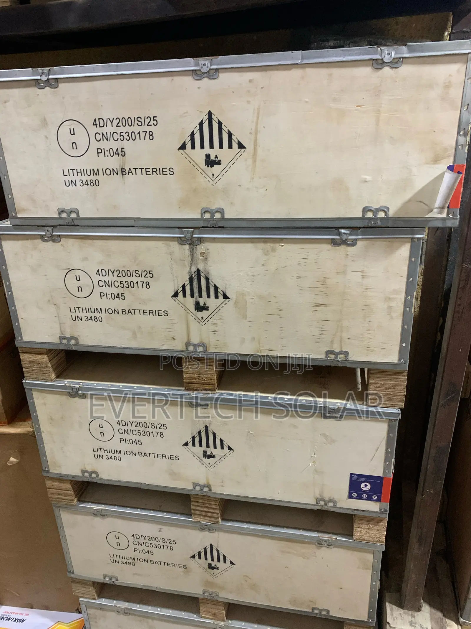 15kwhs Haisic 48v Lithium Ion Battery 300a